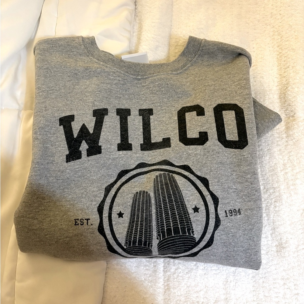wilco university crew neck!